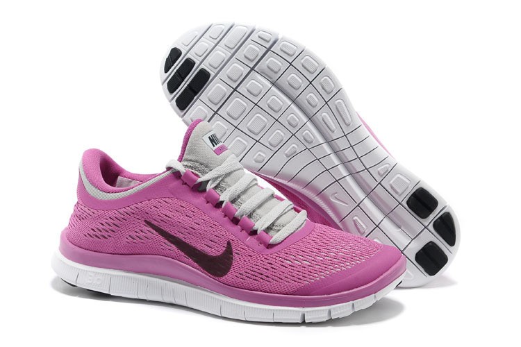 Nike Free 3.0 V5 Womens Running Shoes Red - Click Image to Close